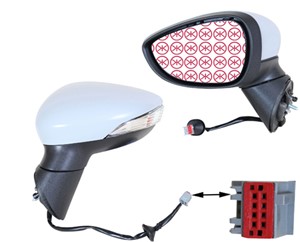 Taustapeili, Oikea, FORD B-MAX, B-MAX Van, 1 796 186, 1807325, 1830870, 1849378, 1863523, 1903076, 2104819