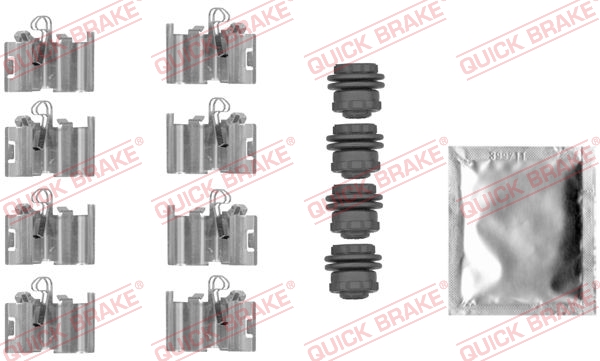 Tarvikesarja, jarrupala QUICK BRAKE 109-0015