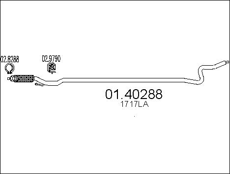 Pakoputki MTS 01.40288