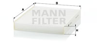 Raitisilmasuodatin MANN-FILTER CU 26 001