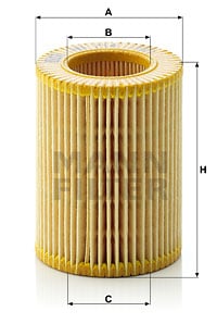 Öljynsuodatin MANN-FILTER HU 714 x