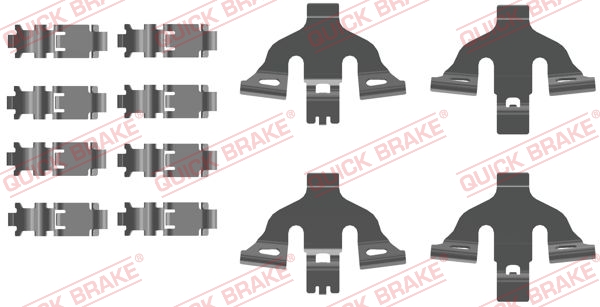 Tarvikesarja, jarrupala QUICK BRAKE 109-0093