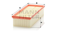 Ilmansuodatin MANN-FILTER C 35 154