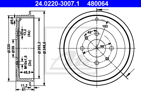 Jarrurumpu ATE 24.0220-3007.1