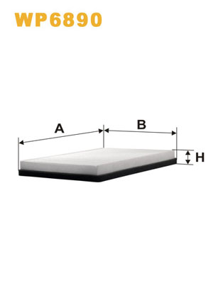 Raitisilmasuodatin WIX FILTERS WP6890