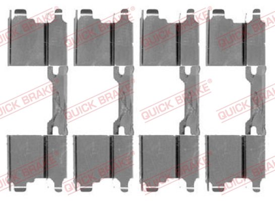 Tarvikesarja, jarrupala QUICK BRAKE 109-1762