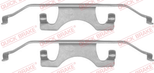 Tarvikesarja, jarrupala QUICK BRAKE 109-1241