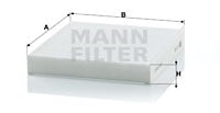 Raitisilmasuodatin MANN-FILTER CU 2232