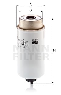 Polttoainesuodatin MANN-FILTER WK 8120