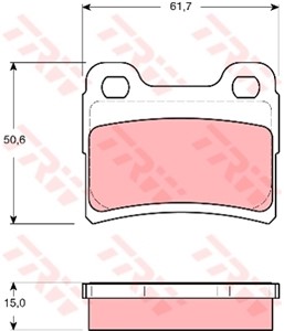 Jarrupalasarja, levyjarru, FORD, 7114005, 91AB-2M008-BD