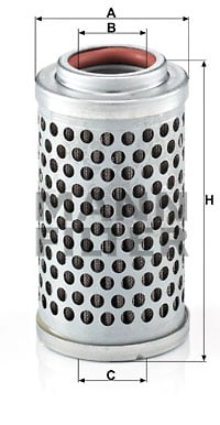 Polttoainesuodatin MANN-FILTER P 54 x