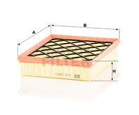 Ilmansuodatin MANN-FILTER C 25 008/1