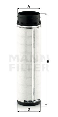 Toisioilmasuodatin MANN-FILTER CF 450/1