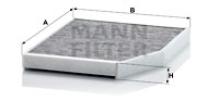 Raitisilmasuodatin MANN-FILTER CUK 29 007