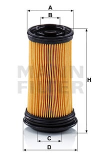 Ureasuodatin MANN-FILTER U 5001 KIT
