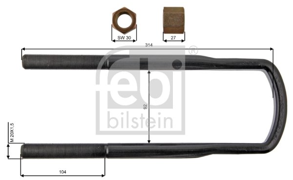 Jousisinkilä FEBI BILSTEIN 39173