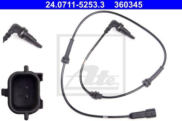 ABS-anturi ATE 24.0711-5253.3