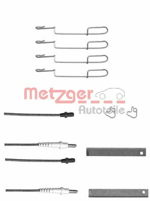Tarvikesarja, jarrupala METZGER 109-1280X