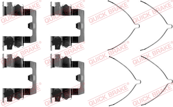 Tarvikesarja, jarrupala QUICK BRAKE 109-1095