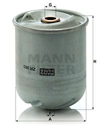 Öljynsuodatin MANN-FILTER ZR 903 x