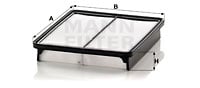 Ilmansuodatin MANN-FILTER C 28 010
