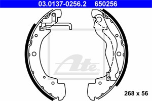 Jarrukenkäsarja, Taka-akseli, VW TRANSPORTER Buss IV, TRANSPORTER Flak/chassi IV, TRANSPORTER Skåp IV, 701 609 531 A, 701 609 531 D, 701