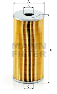 Öljynsuodatin MANN-FILTER H 1060 n