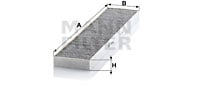 Raitisilmasuodatin MANN-FILTER CUK 5480