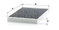 Raitisilmasuodatin MANN-FILTER CUK 3569