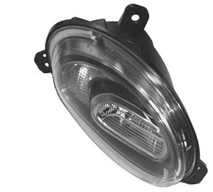 Vilkkuvalo, Eteen, vasen, FIAT 500X, 0000051937408, 51937408