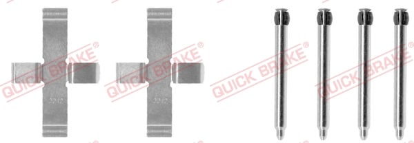Tarvikesarja, jarrupala QUICK BRAKE 109-1076