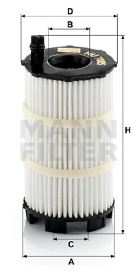 Öljynsuodatin MANN-FILTER HU 7005 x