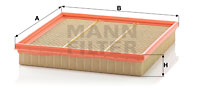 Ilmansuodatin MANN-FILTER C 26 133