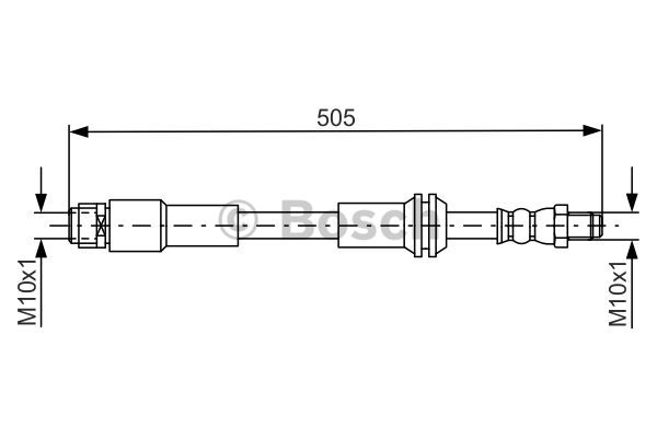 Jarruletku BOSCH 1 987 481 675