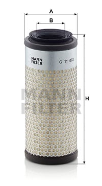 Ilmansuodatin MANN-FILTER C 11 003