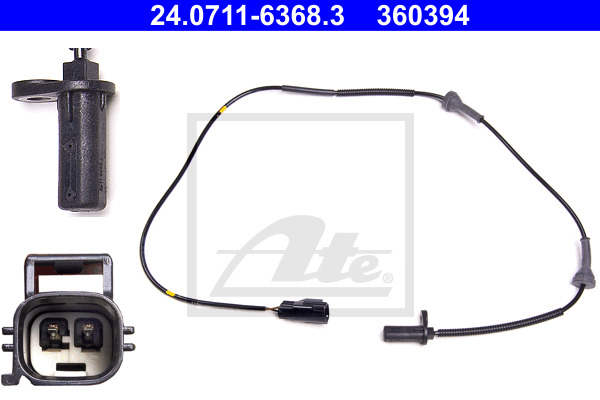 ABS-anturi ATE 24.0711-6368.3