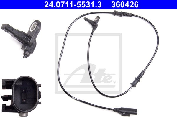 ABS-anturi ATE 24.0711-5531.3