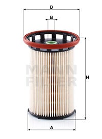 Polttoainesuodatin MANN-FILTER PU 8008/1