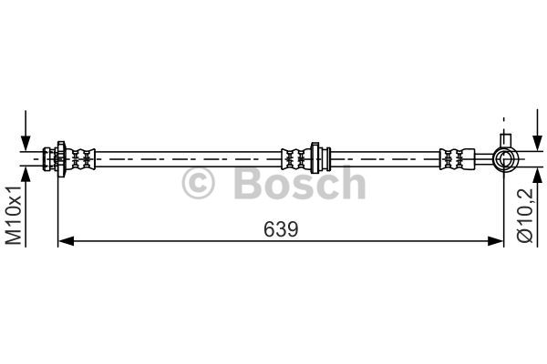 Jarruletku BOSCH 1 987 481 697