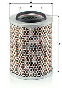 Ilmansuodatin MANN-FILTER C 17 160