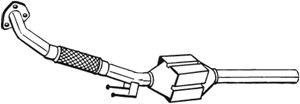 Katalysaattori, Edessä, AUDI,SEAT,SKODA,VW, 1J0253057X, 1J0253058GX, 1J0253058NX, 1J0254505PX, 1J0254505RX, 1J0254505SX, 1J5253058X
