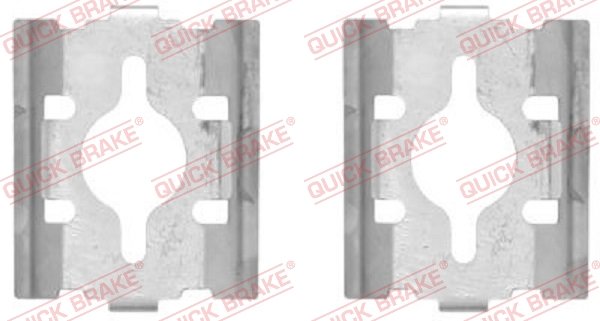 Tarvikesarja, jarrupala QUICK BRAKE 109-1600