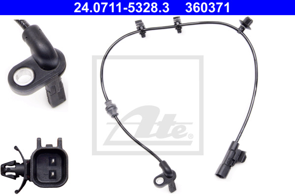 ABS-anturi ATE 24.0711-5328.3