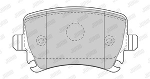 Jarrupalasarja, levyjarru, Etuakseli, Taka-akseli, BENTLEY,SEAT,SKODA,VW, 1K0698451D, JZW698451M