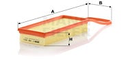 Ilmansuodatin MANN-FILTER C 49 001