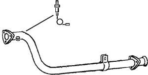 Pakoputki, VOLVO 760, 940 II, 940 Kombi II, 3514044, 425182, 4251-82, 425195, 4251-95, 425219, 4252-19, 425251, 4252-51