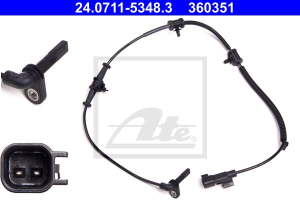 ABS-anturi ATE 24.0711-5348.3