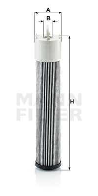 Suodatin, työhydrauliikka MANN-FILTER H 7010