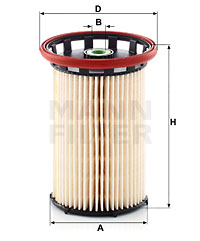 Polttoainesuodatin MANN-FILTER PU 8007