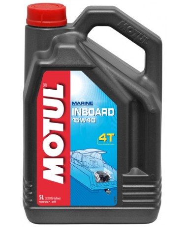 Moottoriöljy MOTUL INBOARD 4T 15W40 5L